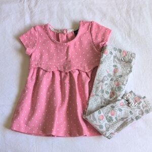 cynthia rowley spring bunny strawberry matching outfit set 24 months baby girl